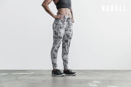 Pantaloni NOBULL Tie-dye Jogger Donna Grigie/Nere 8372SFQ
